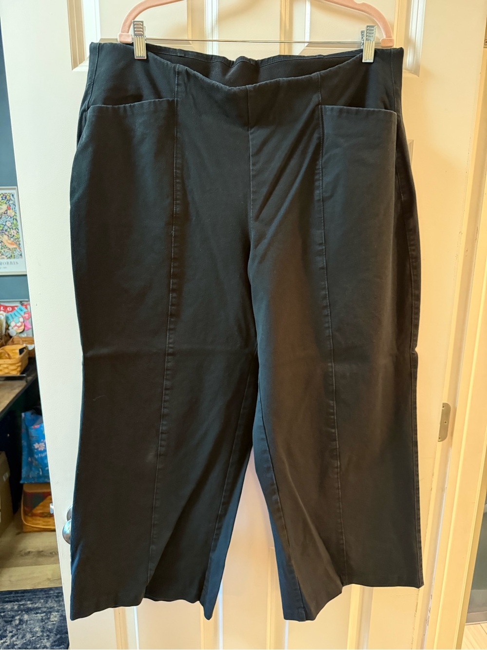 Old Navy Men's Black Stretch Chinos